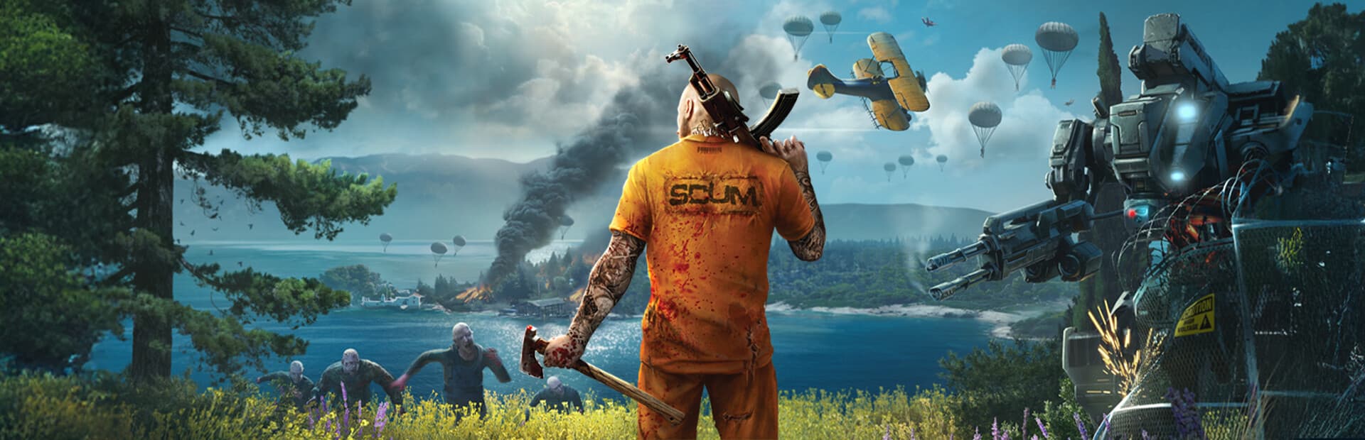 SCUM 官方游戏封面